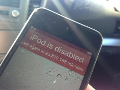Disabled iPod photo