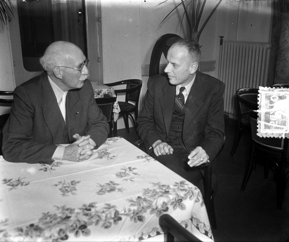 Directeurswisseling Artis Dr. Sunier en Dr. E. F. Jacob, Bestanddeelnr 905-6270