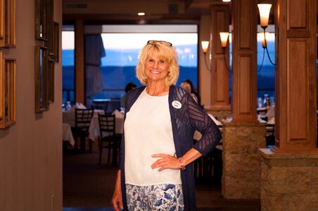 Female hostess restaurant