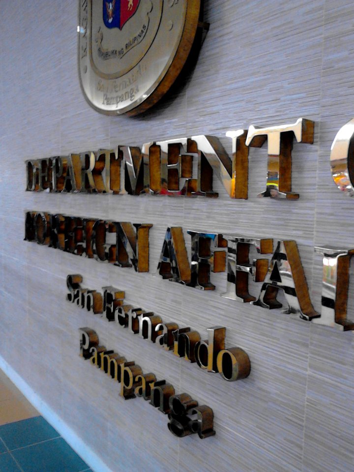 Department of Foreign Affairs at the Robinsons Starmills Mall in the City of San Fernando, Pampanga