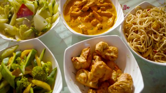 Delicacy served in Mahaparinirvan Express Buddist Destinations train India