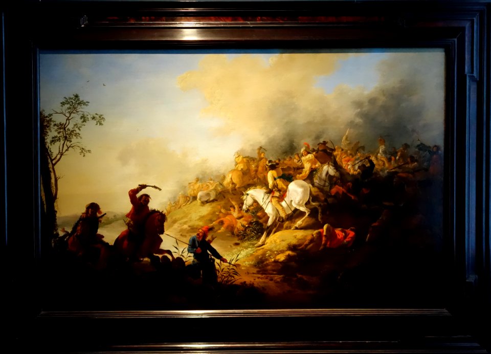 Dirk Stoop, Cavalry Combat Between Christians and Turks