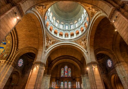 Basilica france sacred heart photo