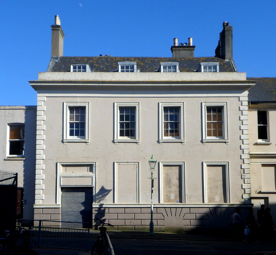 Derelict Building at Middle Street, Brighton (part of former Hippodrome) (March 2014)