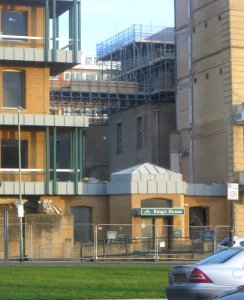 Demolition of North Wing of King's House, Queen's Gardens, Hove (22 December 2019) (3)