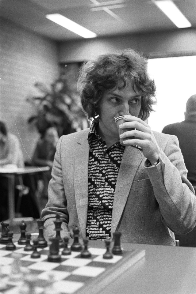 Derde ronde IBM-schaaktoernooi te Amsterdam, Jan Timman (nl) in aktie, Bestanddeelnr 931-4921
