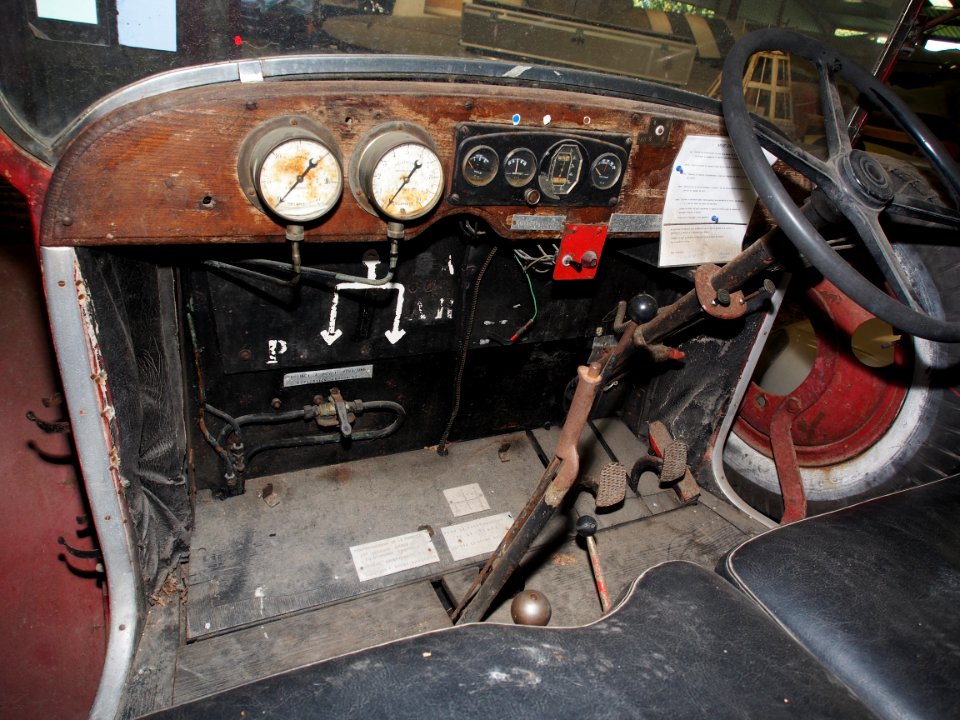 Delahaye Fire Engine '924 AP 62' Sapeurs Pompiers Ville de Therouanne, Musée de l'Epopée de l'Industrie et de l'Aéronautique, pic 5
