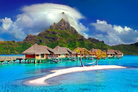 Tahiti polynesia paradise photo