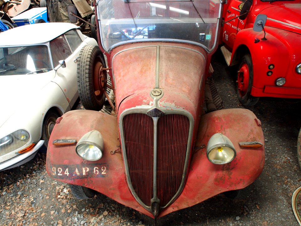 Delahaye Fire Engine '924 AP 62' Sapeurs Pompiers Ville de Therouanne, Musée de l'Epopée de l'Industrie et de l'Aéronautique, pic 2