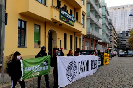 Dannenrod forest protest at green party headquarter Berlin 2020-10-28 47