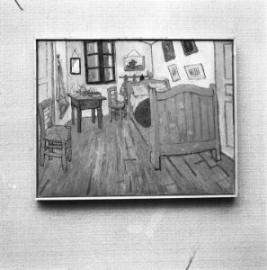 De slaapkamer (Frans La Chambre à Arles (Slaapkamer te Arles) 1888, Bestanddeelnr 900-8721