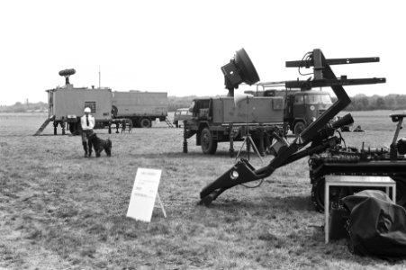 De open dag op luchtmachtbasis Soesterberg tussen de raketluchtafweerinstallatie, Bestanddeelnr 931-6785