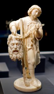 David with the head of Goliath, Leonhard Kern, c. 1615-1625 AD, ivory - Hessisches Landesmuseum Darmstadt - Darmstadt, Germany -DSC00543