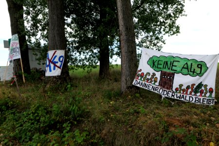 Dannenrode forest occupation 2020-08-21 02