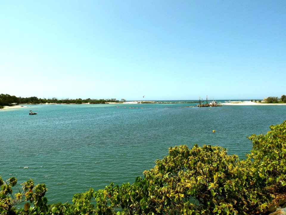 Currumbin Creek mouth Gold Coast, Queensland