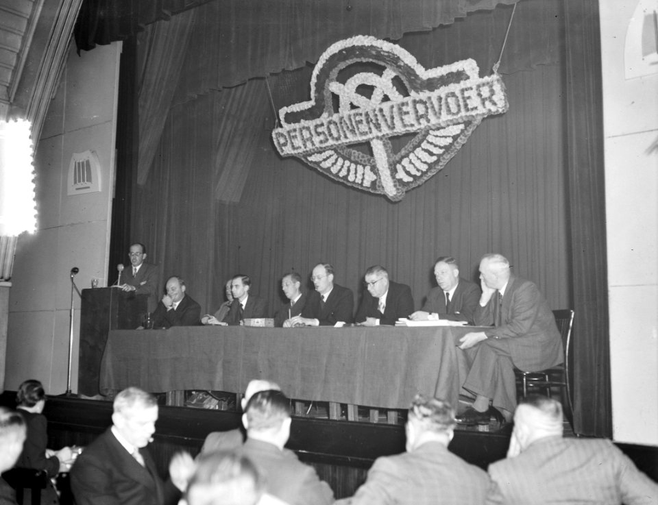 Congres Personenvervoer te Amsterdam, Bestanddeelnr 904-8286