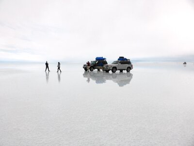 Salt flat uyuni bolivia photo