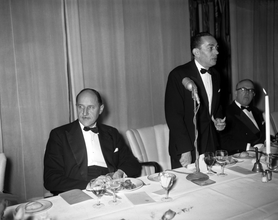 Diner van de Buitenlandse Persvereniging in Den Haag, Bestanddeelnr 910-1165