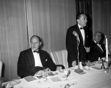 Diner van de Buitenlandse Persvereniging in Den Haag, Bestanddeelnr 910-1165