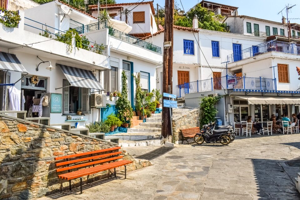 Village street square