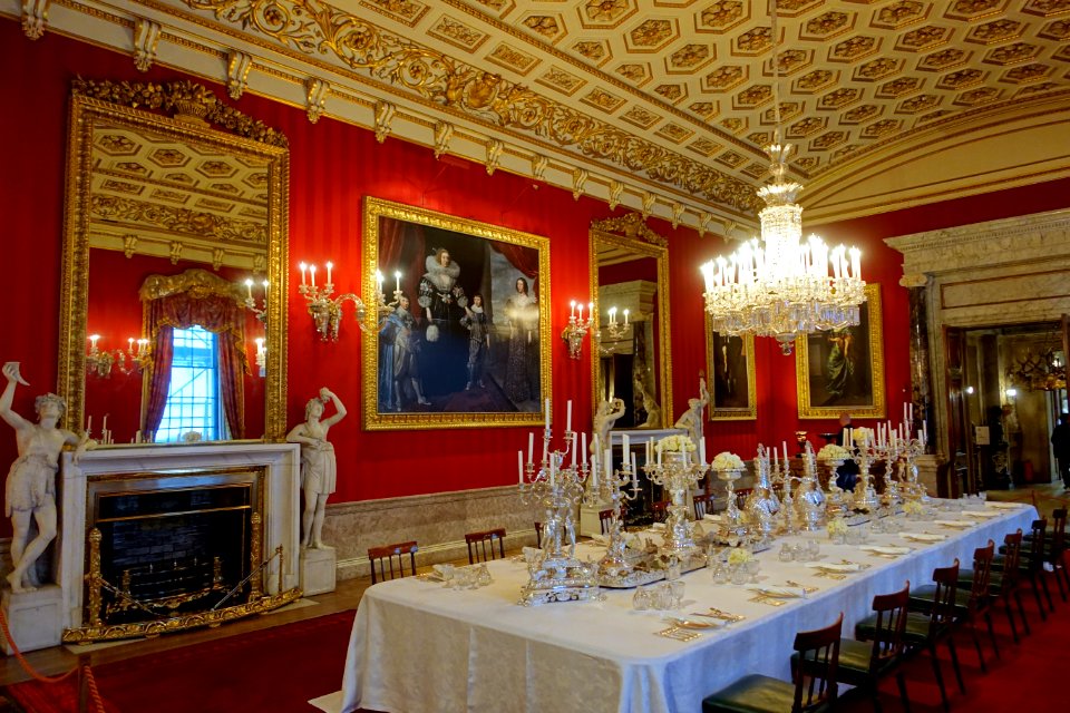 Dining Room, Chatsworth House - Derbyshire, England - DSC03443