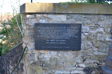 Diez, Gedenktafel, Johann Wilhelm Friso-Platz