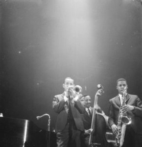 Concertgebouw Amsterdam, Art Blakey en Joss Messengers Walter Doois , Lee Morgan, Bestanddeelnr 910-8266