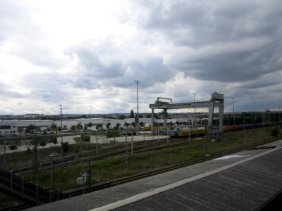 Container-Terminal Bahnhof Dresden Friedrichstadt