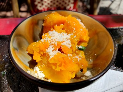 Dishes at Italian restaurant in Ebisu Garden Place 2