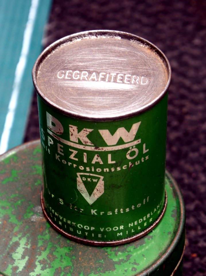 DKW Special Öl tin, pic1