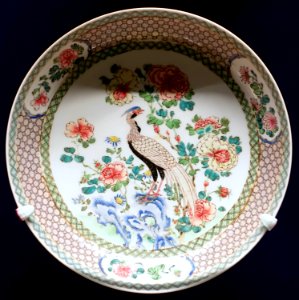 Dish, Jingdezhen, China, 1735-1745 AD, porcelain - Peabody Essex Museum - Salem, MA - DSC05169