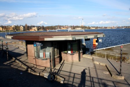 Djurgårdsfärjan gamla Slussen 2016