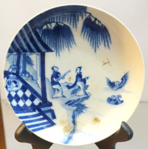 Dish, China, 18th century AD, stoneware - Museum of Vietnamese History - Ho Chi Minh City - DSC06241