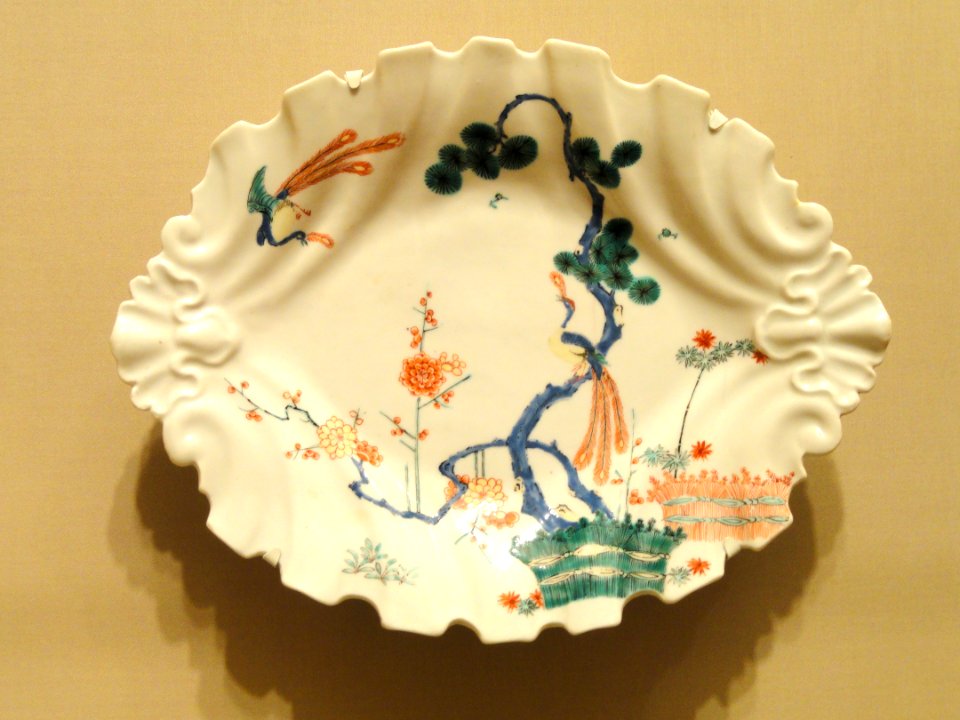 Dish, Chelsea Porcelain Manufactory, 1749-1752 - Nelson-Atkins Museum of Art - DSC08908
