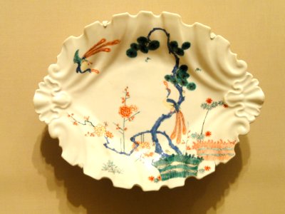 Dish, Chelsea Porcelain Manufactory, 1749-1752 - Nelson-Atkins Museum of Art - DSC08908