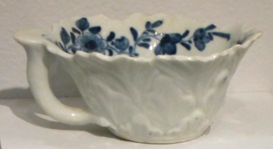 Dish, 1760-70, English, Worchester, soft-paste porcelain, Honolulu Museum of Art