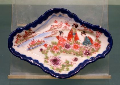 Dish, Japan, ceramic - Sichuan University Museum - Chengdu, China - DSC06277