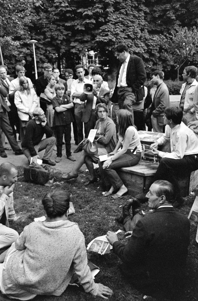 Discussie Vondelpark van PSP. Dhr. van der Spek aan het woord, Bestanddeelnr 920-5215