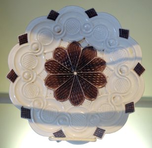 Dish, Meissen, Germany, 1840-1860, porcelain - Bennington Museum - Bennington, VT - DSC08891