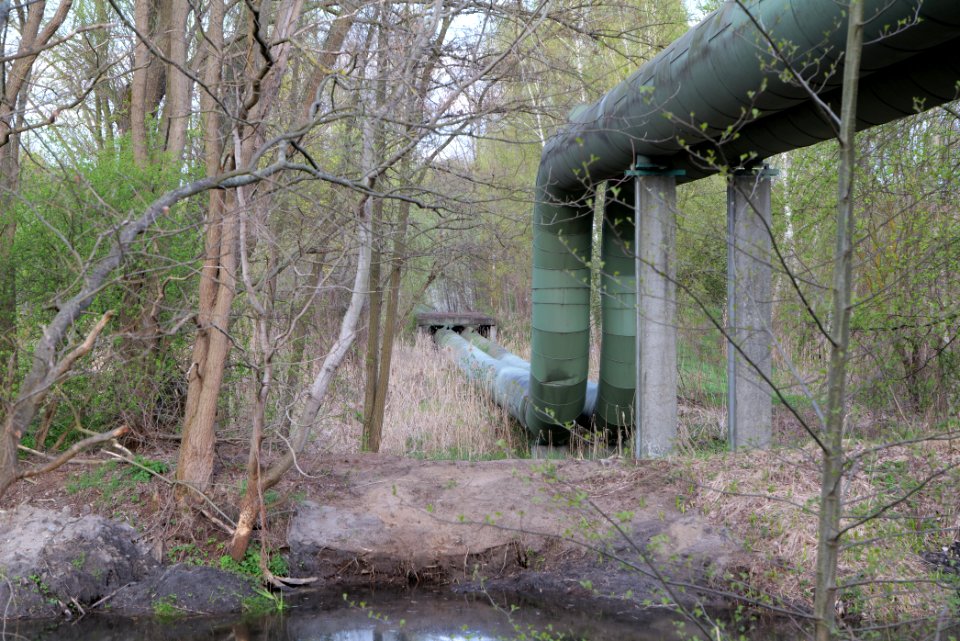 District heating pipeline Cottbus 2021-04-24 02