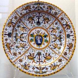 Dish Grotesques Urbino Gemeentemuseum 16022016