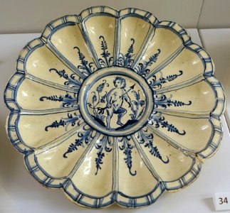 Dish, Monte Sinai, 1700-1750 - Museu Nacional de Machado de Castro - Coimbra, Portugal - DSC00147