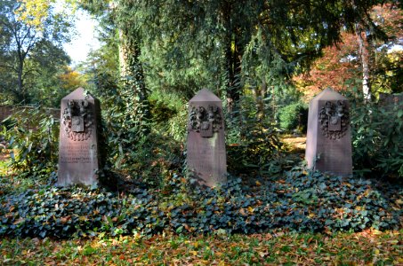 Frankfurt, Hauptfriedhof, Grab E 170 Ritter von Eberhard