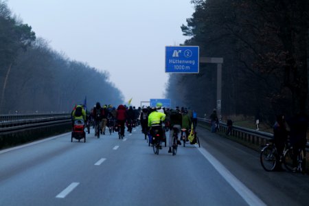 Fife years Paris agreement bicycle demonstration Berlin 2020-12-12 133