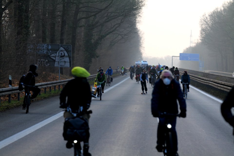 Fife years Paris agreement bicycle demonstration Berlin 2020-12-12 103