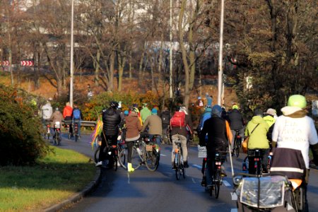 Fife years Paris agreement bicycle demonstration Berlin 2020-12-12 193