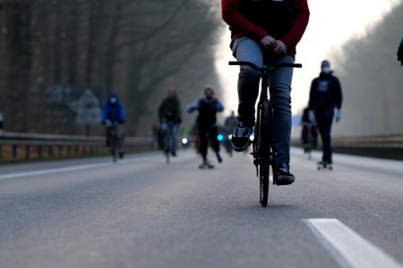 Fife years Paris agreement bicycle demonstration Berlin 2020-12-12 107
