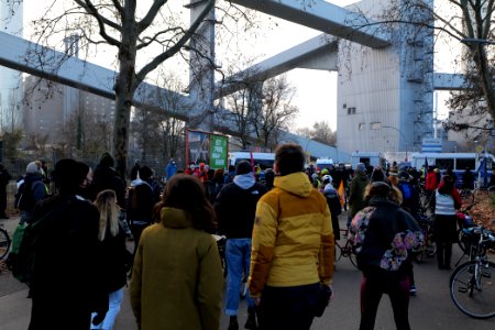Fife years Paris agreement bicycle demonstration Berlin 2020-12-12 239