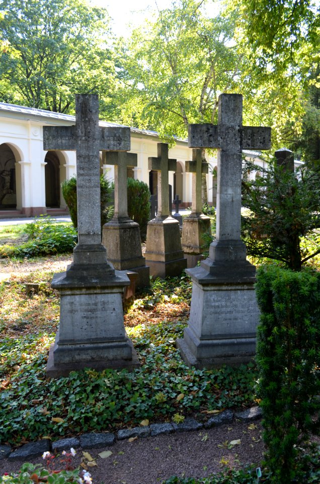 Frankfurt, Hauptfriedhof, Grab B 56 von St. George