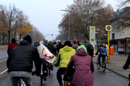 Fife years Paris agreement bicycle demonstration Berlin 2020-12-12 31
